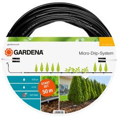 GARDENA mds-startovací sada pro rostliny v řádcích 50m (redukční přístroj + kapací hadice)